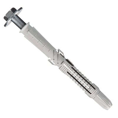 Cheville Prolong HF Spit tête hexagonale pour maçonnerie creuse - 12 x 145 mm - Boîte de 25