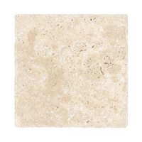 Carrelage extérieur en grès cérame émaillé effet pierre Timestone Grip - 50 cm x 33,3 cm - ép. 9 mm - Beige