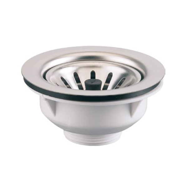 Bonde panier pour tout type d'évier - Noyon et Thiebault - Diamètre 90 mm - À visser 1"1/2