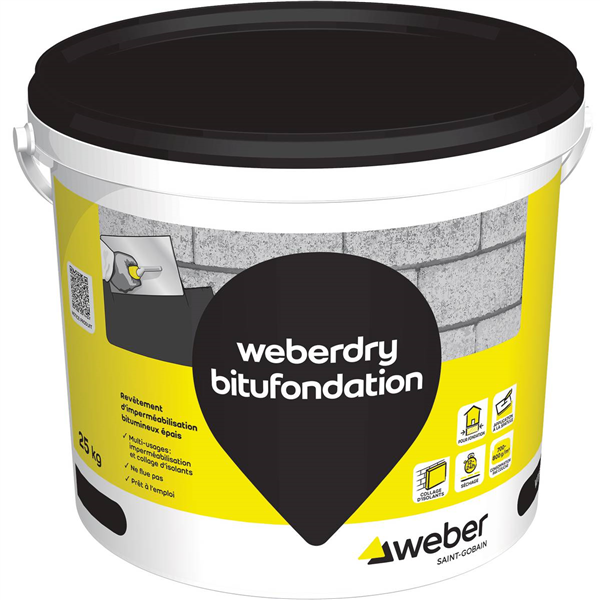 WEBERDRY BITUFONDATION 25KG