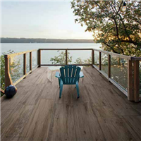 Carrelage extérieur antidérapant imitation bois - Woodmania - Musk - 120 CM x 40 CM - Ép.20 MM