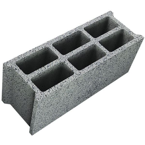Bloc béton creux traditionnel Fabemi - 500 MM x 150 MM x 200 MM mm B40 NF 2L