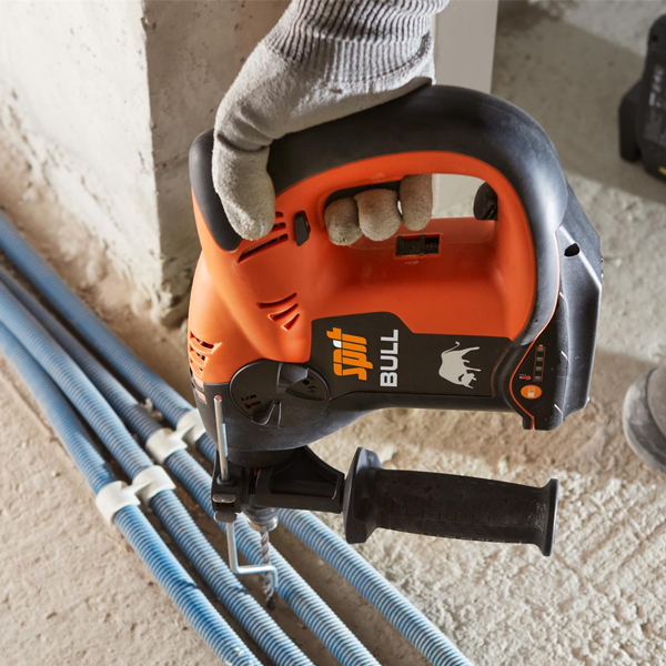 Perforateur chevilleur Spit Spitbull SDS Plus 36 V - 6 forets XT3 - 2 batteries 6,2 Ah - chargeur - mallette