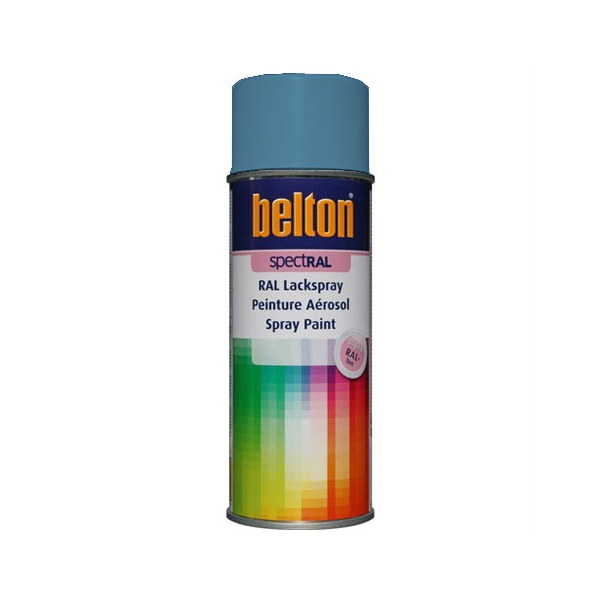 Peinture Belton aérosol SpectRAL brillante RAL 5024 Bleu Pastel 400 ml