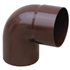 COUDE MXF 67° 30' DIAM.80 1.9MM MARRON
