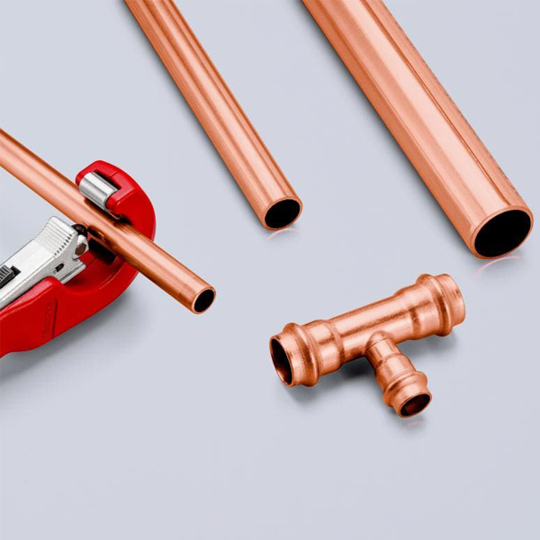 Coupe-tubes compact pour tubes cuivre et inox - TubiX Knipex - Capacité Ø 6 - 35 mm