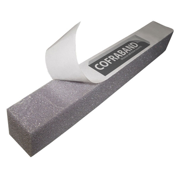Mousse d'étanchéité adhésive pour coffrage et préfabrication - Cofraband - 30 MM x 30,00 MM - Long. 2,00 M