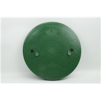 Couvercle PE Injecté D400 Vert -