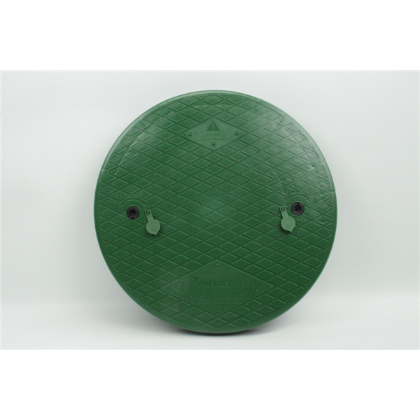 Couvercle PE Injecté D400 Vert -
