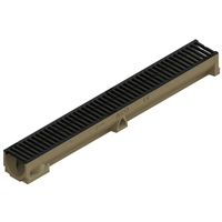 ACO SELF 100 BP HAUTEUR 95MM GRILLE PASSERELLE FONTE B125