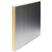 Panneau isolant pour murs extérieurs - IKO enertherm ALU 50 TG - R=3,70 m².K/W - 1200,0 MM x 600 MM - ép.82 MM