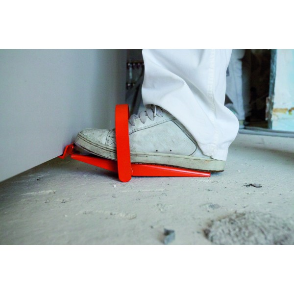 Levier à plaque avec étrier en acier FootPlac longueur 300 mm