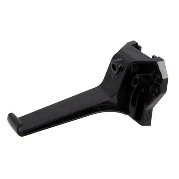 Crochet invisible pour gouttière - Développé de 28 - Longueur 139 mm - À visser - Techtan - Noir