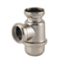 Siphon de lavabo Ø 32 mm - Noyon et Thiebault - 33 x 42 mm - Réglable en hauteur - Laiton nickelé