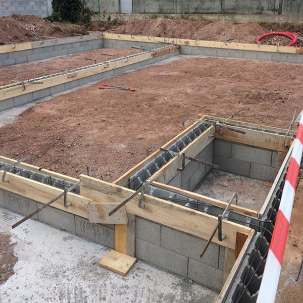 Bloc béton de coffrage à maçonner Fabemi - 500 x 200 x 200 mm CE