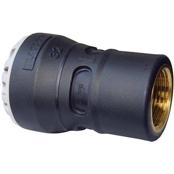 RACCORD TARAUDE LAITON PORTEE PLATE 32X1 1/4" SR1