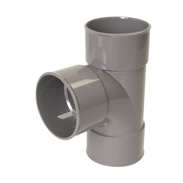 Culotte PVC à coller Femelle - Femelle 87° Diamètre 63 mm