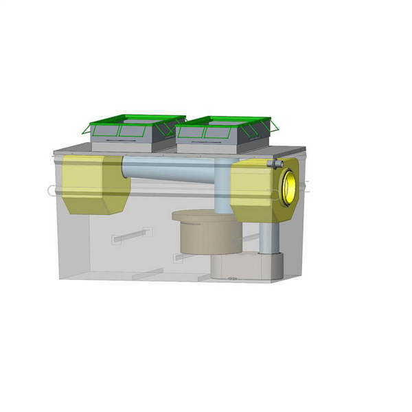 SEPARATEUR HYDRO AVEC DEBOURBEUR ET BY-PASS TN40 CLASSE 1