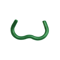 Agrafe Omega 20 pour fixation grillage - Edma - Acier galvanisé plastifié vert - Boîte de 200