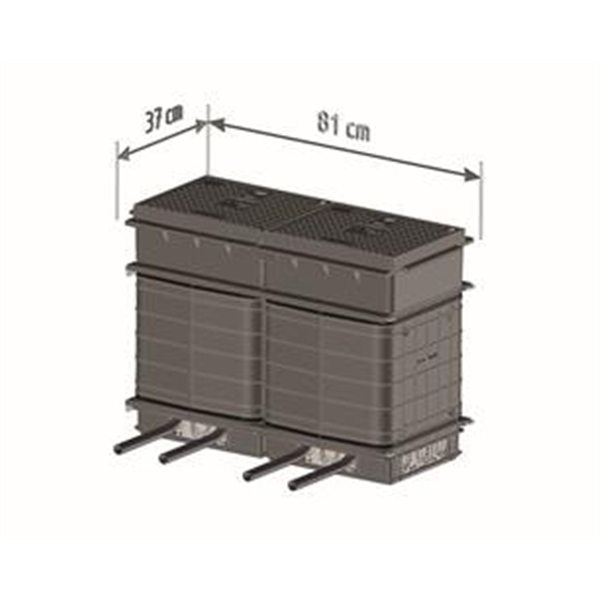 REG. M. MULTI H2 4X110 B125 4S D25