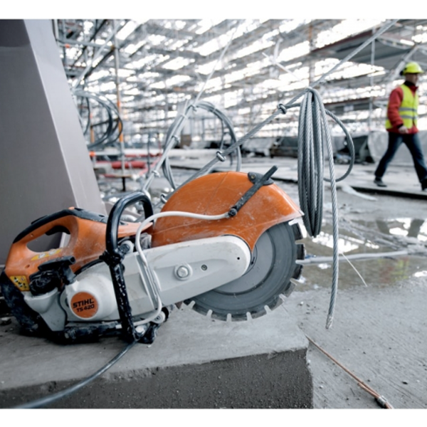 Découpeuse à disque thermique TS 420 STIHL - Disque Ø 350 mm - Puissance 3.2 kw