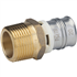 Mâle fixe 3/8"-16 Laiton sans plomb Pour système multicouche XS *8291676101*