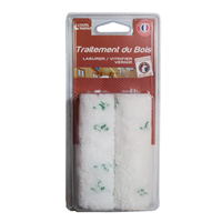 Rouleau de peinture patte de lapin L'Outil Parfait - Traitement du bois - Largeur 110 mm - Par 2