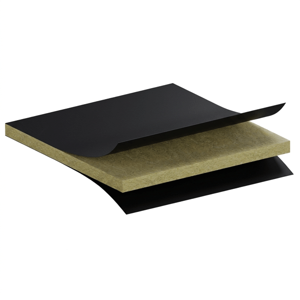 Dalle plafond acoustique Noir Tonga dB 41 A - Bords droits - 600,0 mm x 600,0 mm - ép. 38 mm