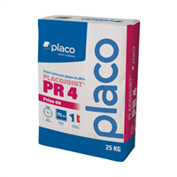 Enduit de jointoiement en poudre à prise rapide Placojoint® PR 4 - Blanc - Sac de 25 kg
