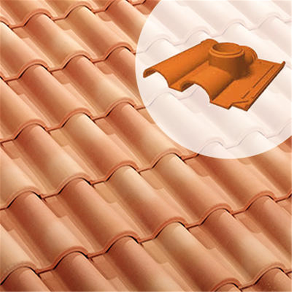 Tuile à douille - Romane Réno 65RR - diamètre 150 mm - Flammé Languedoc