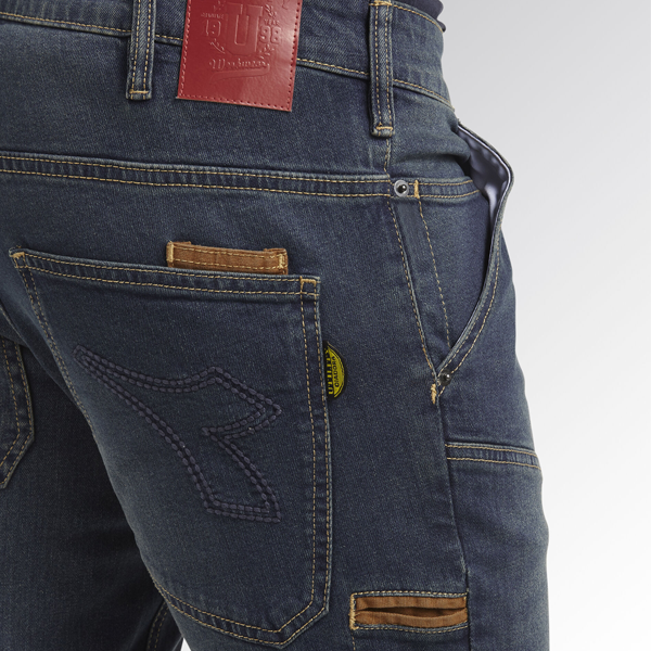 Jean de travail Stone 5 poches - Diadora - Dirty washing - T38