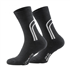 Chaussette mi-haute noire en coton Lemaitre Taille 38-39