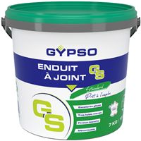 Enduit à joint en pâte prête à l’emploi Gypso GS standard pour plaque de plâtre et doublage - seau de 7,0 KG