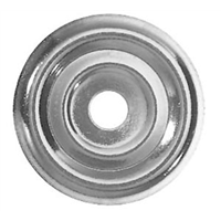 Rosace plate sanitaire Fischer RP diamètre 26 mm - boîte de 100