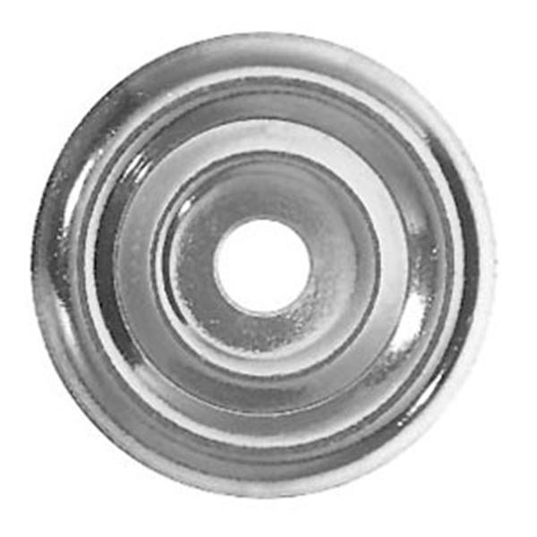 Rosace plate sanitaire Fischer RP diamètre 26 mm - boîte de 100