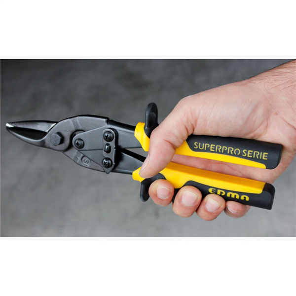 Cisaille à tôle type aviation FLYER'S Edma longueur de lame 42 mm