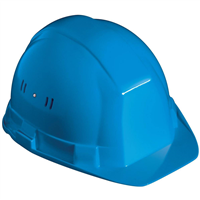 Casque de chantier Oceanic II Taliaplast coiffe PE à réglage standard Bleu