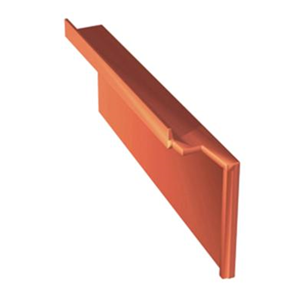 Tuile de rive à rabat droite - Gallo Romane (GL032) - Ocre