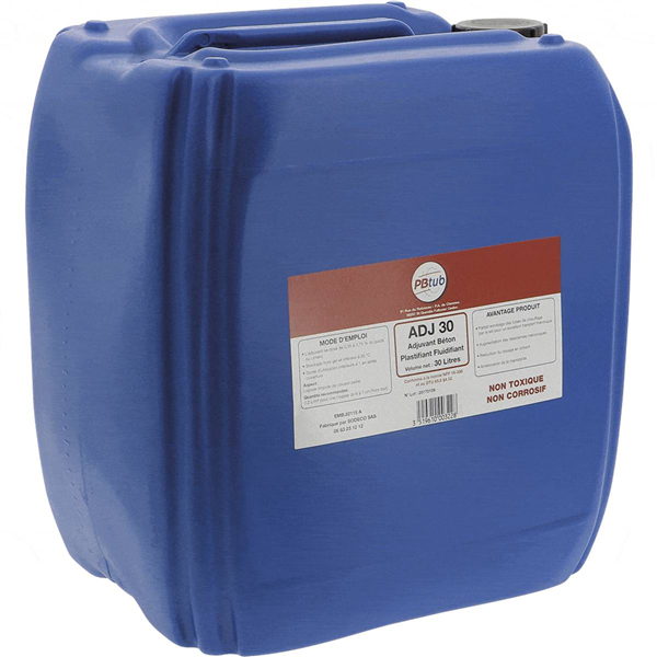 *Bidon Adjuvant Béton 30 litres