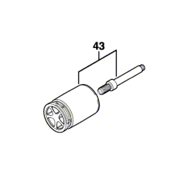 Galet d'entraînement pour ponceuse à bande PBS 75 A Bosch