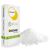 Laine de verre à souffler pour combles perdus - Comblissimo Isover - Sac de 17,30 kg