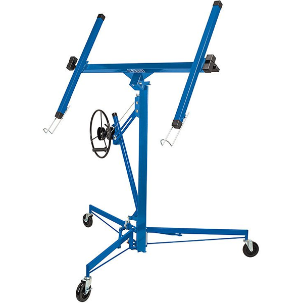 Lève-plaque Scheppach TBL400 avec inclinaison réglable sur 60 ° - levage de 1220 à 3350 mm - 68 kg max