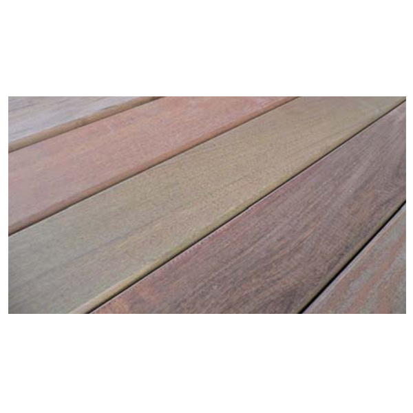 Lame de terrasse en bois exotique Ipé lisse - Classe 5 - 145 MM x 21,00 MM - Longueur 3,00 M