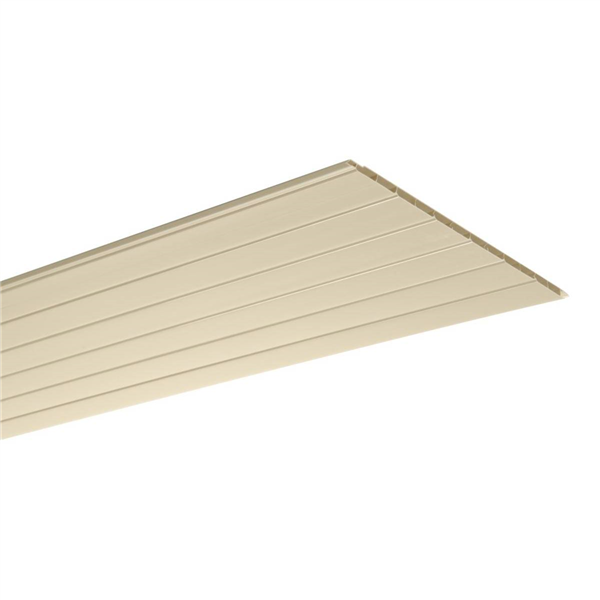 PROFILE SOUS FACE ALVEOLAIRE 30CM EN 4M BLANC