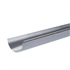 Gouttière demi-ronde à ourlet en zinc Naturel VMZINC - Sans pince - 250 MM - ép. 0.65 MM - 4,00 M