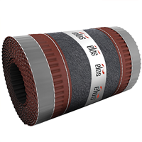 Closoir de faîtage ventilé Elos bande polypropylène 320 MM x 5 M - Noir (vendu au rouleau)