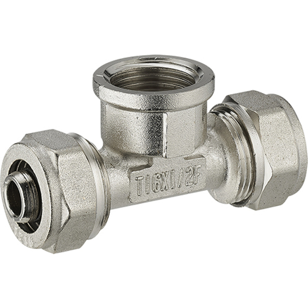Té femelle au centre à compression multicouche Diamètre 20 3/4F