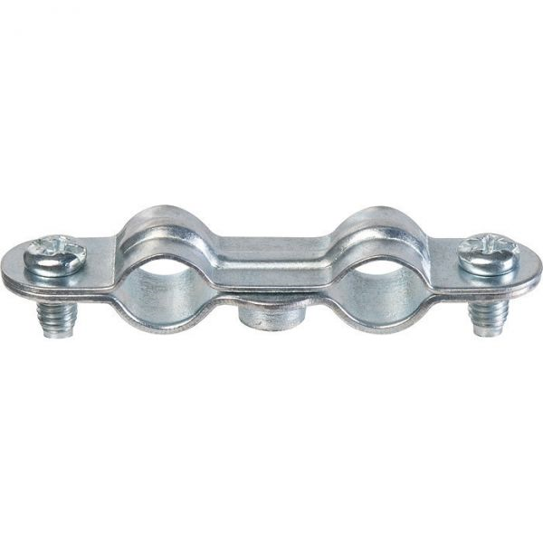 Collier double au pas 7 x 150 mm pour tube de 14 mm - boîte de 100