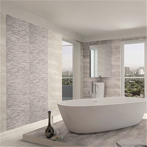 Faïence murale effet béton Shabby Wall Décor Chic - Grigio - 20 CM x 60 CM - ép.8 MM