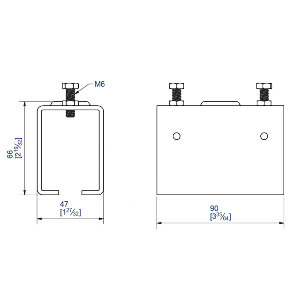 Manchon de raccordement nu 5041M